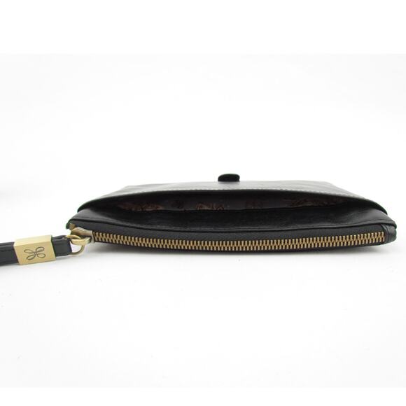 Hobo Black Leather Wristlet - Picture 6 of 7